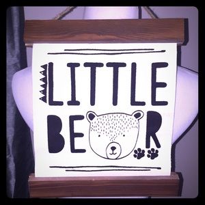 Little Bear wall hanging